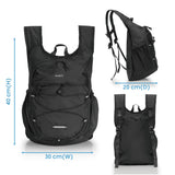 Ewent Mochila Ultralig 24l Imper. 210d Nylon 14"Ne