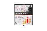 Lg 27" 27qp88dp-Bs Qhd Ergo Monitor Usb-C Hdmi Dp Negro Ips
