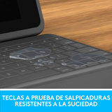 Teclado  Bluetooth Funda Logitech Rugged Folio Para Ipad ( 7 Generacion)  P/N:920-009317