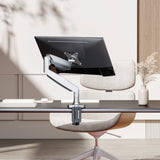 Soporte Mesa Monitor Ewent Ew1527 Hasta 45"  Max.15kg 1 Brazo Plata