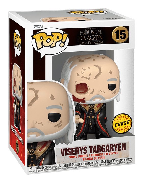 Funko Pop Casa Del Dragon Viserys Con Mascara 76474