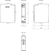 Siem 6es7132-6bd21-0ba0 Simatic Et 200sp Dq 4x24vdc 2a St Vpe 1