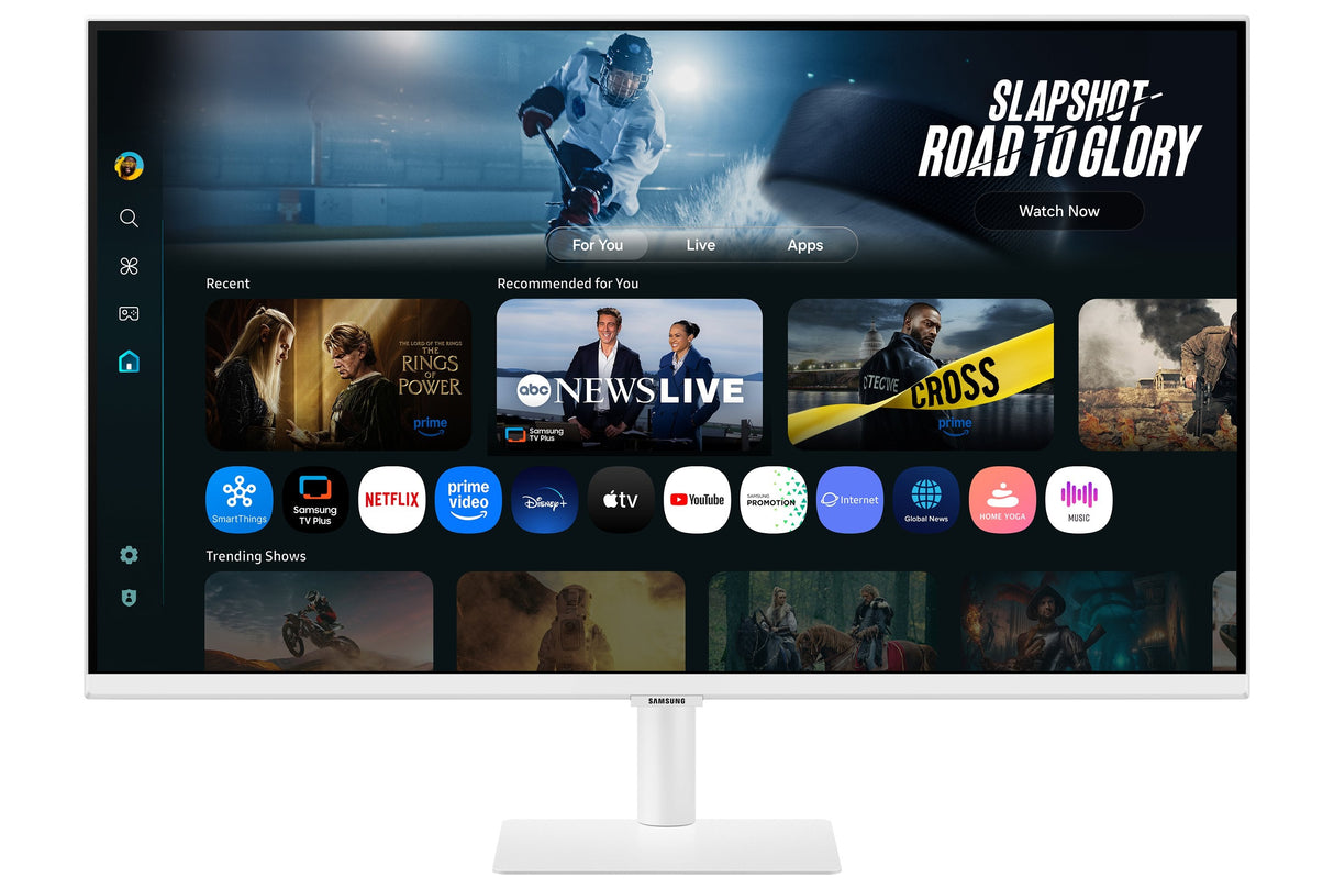 Samsung M7 M70f Pantalla Para Pc 81,3 Cm (32") 3840 X 2160 Pixeles 4k Ultra Hd Led Blanco