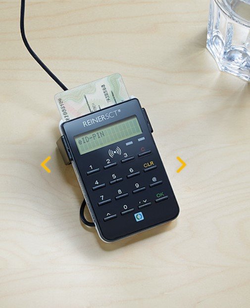 Lector De Tarjetas Externo Reiner Sct Cyberjack Rfid Standard Negro