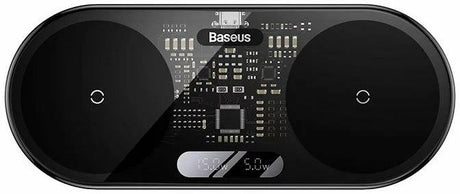 EAN 6932172612672 - Baseus 2In1 20W Digital Led Display Auriculares, Auriculares, Smartphone Negro USB Cargador inalámbrico I imagen 1