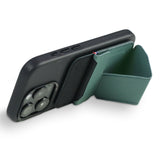 Decoded Silicone Magsafe Card Stand Sleeve Sage Leaf
