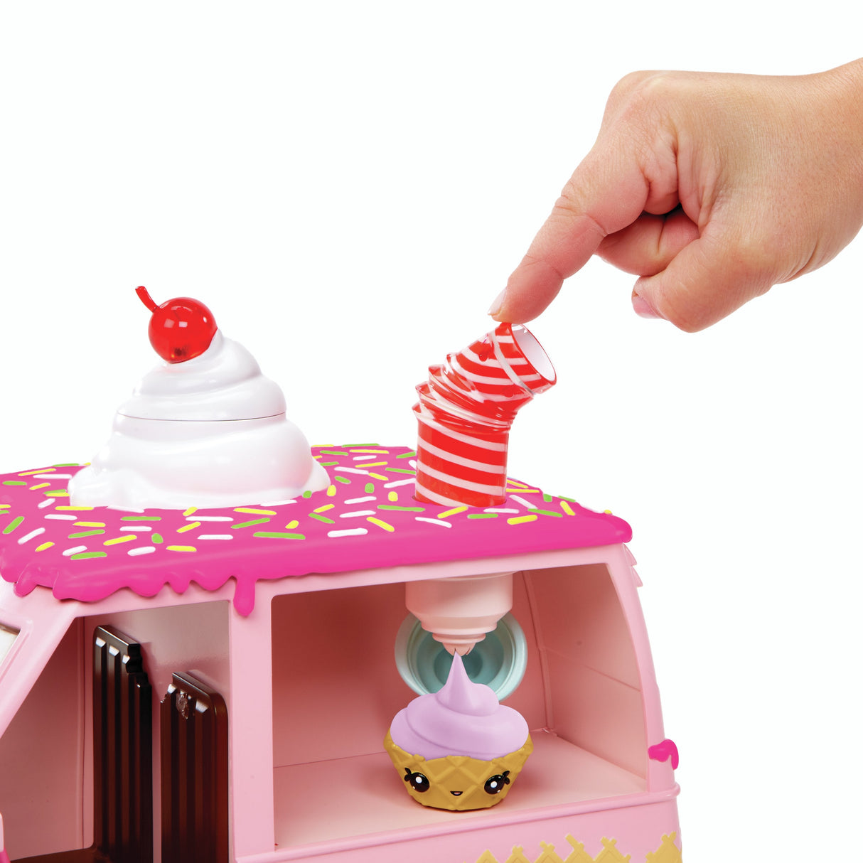 Mga Entertainment Yummiland Lipgloss Truck, Vehículo De Juguete 541073-Euc