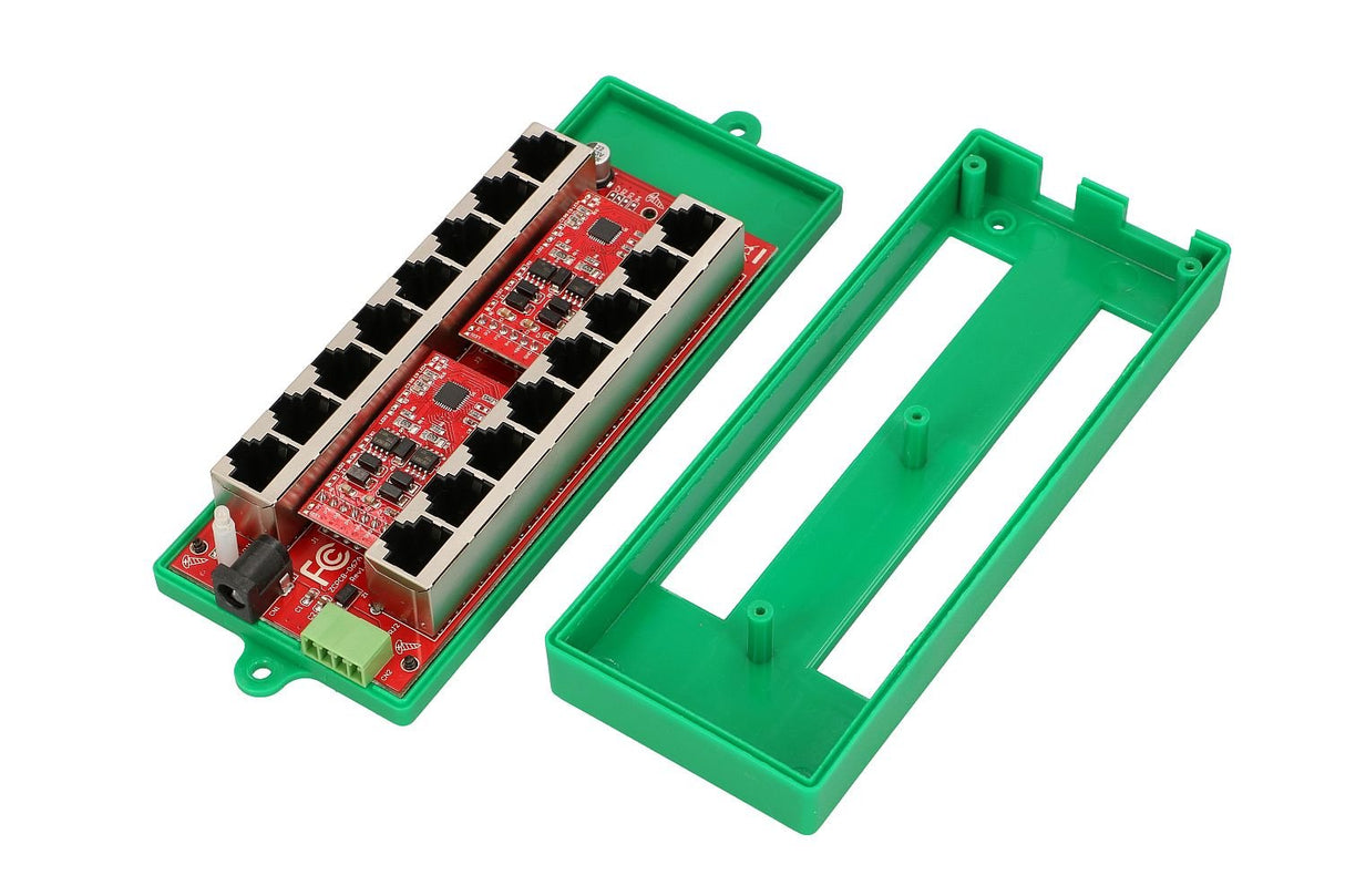 EAN 5903148912561 - Extralink ACTIVE POE INJECTOR 8 PORT GIGABIT 802.3AT/AF MODE A - 1 Gbps - 8-Port Gigabit Ethernet 48 V imagen 9