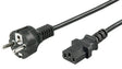 EAN 5705965905029 - Microconnect PE0204100 cable de transmisión Negro 10 m CEE7/7 C13 acoplador imagen 1