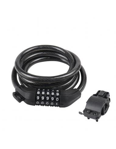 EAN 8435089035216 - smartGyro SG27-348 candado para bicicleta Negro 1800 mm Cable antirrobo imagen 5