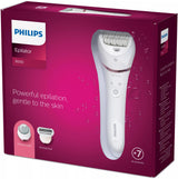 EAN 8710103935520 - Philips 8000 series BRE730/10 depiladora 32 pinzas Rosa, Blanco imagen 4