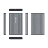 EAN 8436574709391 - AISENS ASE-2526GR caja para disco duro externo Caja de disco duro (HDD) 2.5" USB con suministro de corrie imagen 3