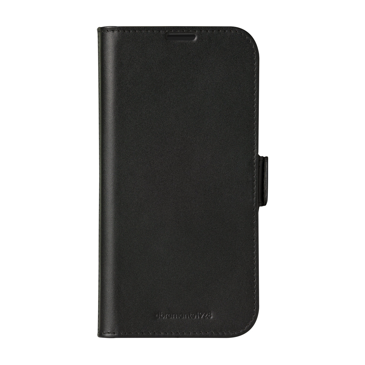 Dbramante1928 Copenhagen Funda Con Tapa Para Teléfono Móvil Cuero De Grano Entero Negro Para Apple Iphone 16 Plus