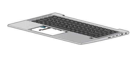 EAN 5704174253846 - HP M07090-071 refacción para laptop Carcasa inferior con teclado imagen 1