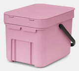 Brabantia Sort & Go Abfallbehäl. Lilac Pink 6 L