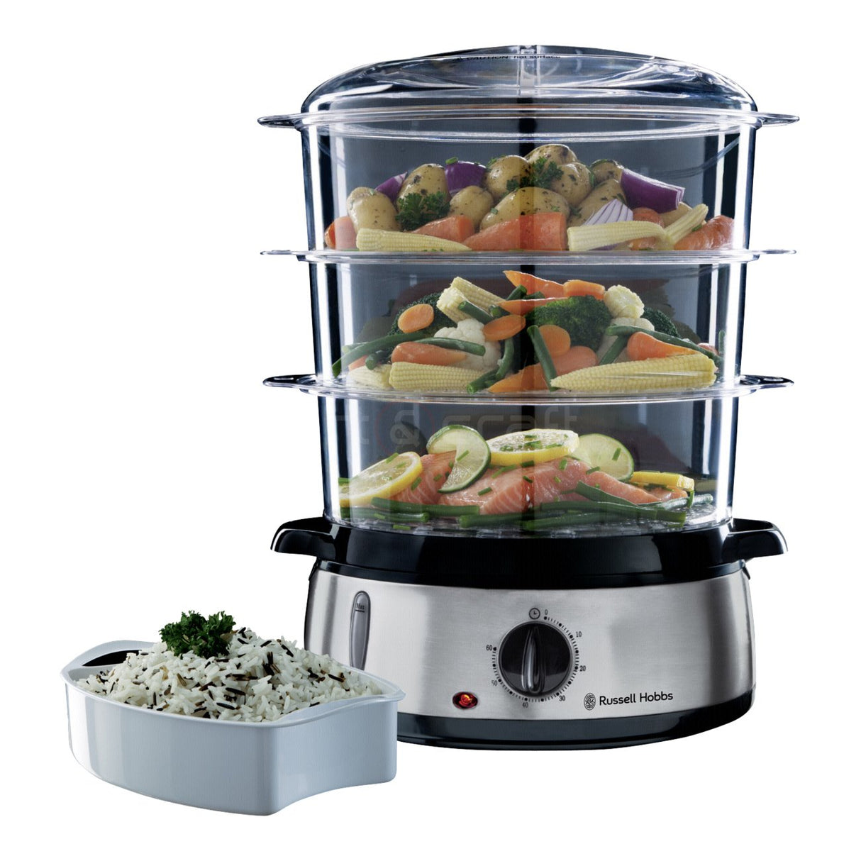 Russell Hobbs Cook@ Home Vaporera 800w
