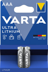 Pila Varta Ultra Lithium Aaa - Lr03 (Blister 2 Unid) Ø10,5x44,5mmi