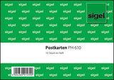 Sigel Postkarte Formularbuch Ph610 1 Ud. - A6