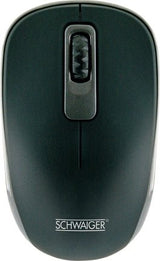 Schwaiger Funk Raton Inalambrico Optico 3 Botones 1.200dpi Negro