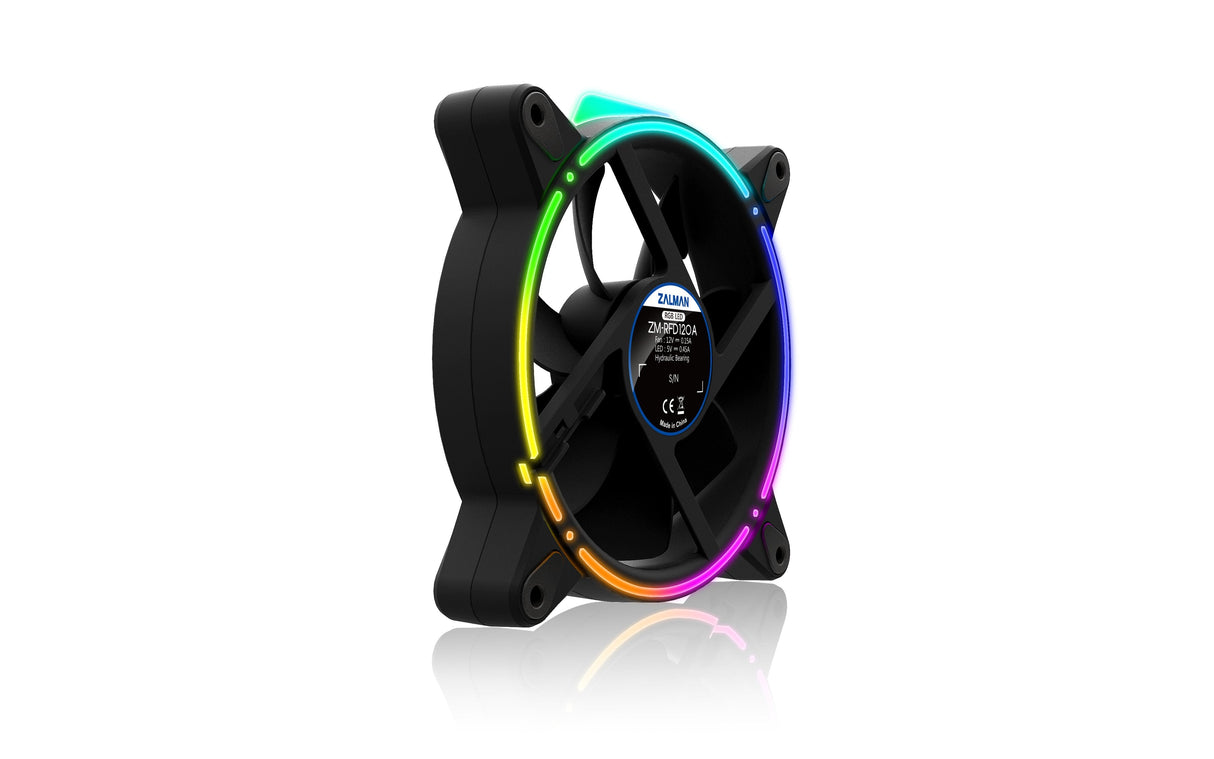 Ventilador Pc  Zalman Zm-Rfd120a 1x Vent 120mm Negro