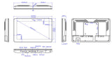 EAN 5704174272144 - Loop24 LM-1052T 25,6 cm (10.1") 1280 x 800 Pixeles LED 802.11a, 802.11b, 802.11g Negro Policarbonato (PC) imagen 6