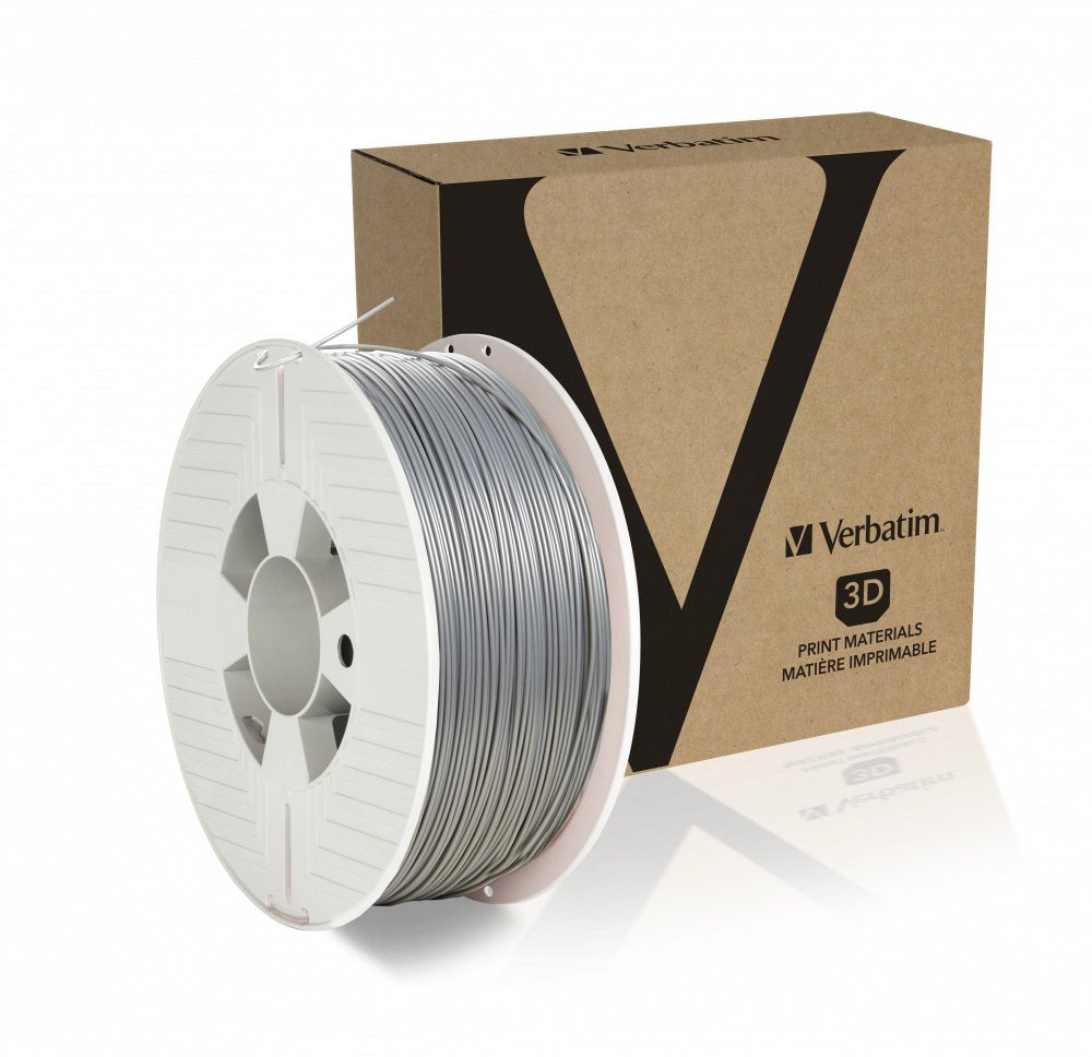 3d Printer Filament Abs  1.75mm 1kg Silver/Metal Grey