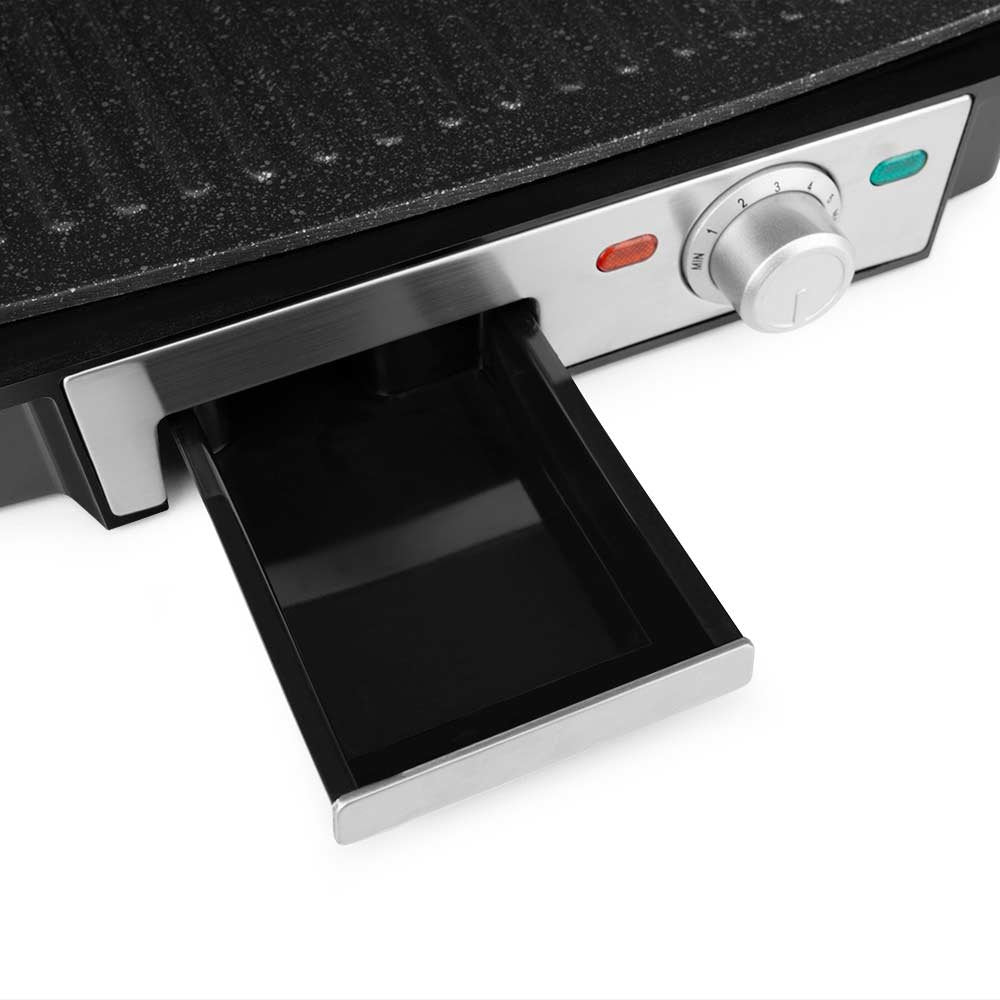 Grill Eléctrico Orbegozo Gr 4570 2200w Tamaño 2 X 290 X 235mm