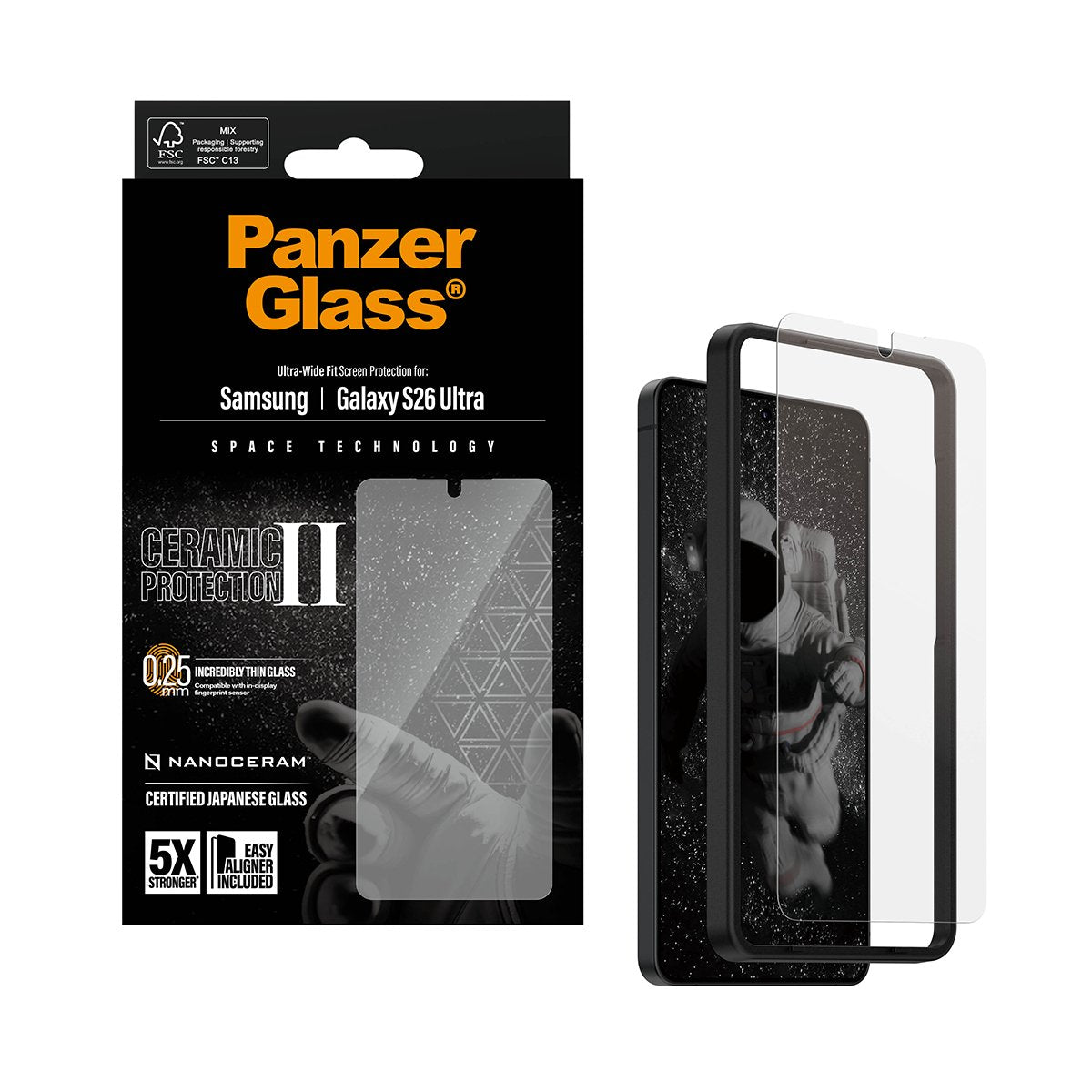 Panzerglass Ceramic Displayschutz Samsung Galaxy S26 Ultra