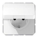 Jung Cd1520bfkiklww Schuko Steckdose M.Klappd. 16a 250v Cd Alp