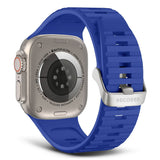 Decoded Silicone Ultra Traction Strap 42/44/45/49mm Galc  Blue
