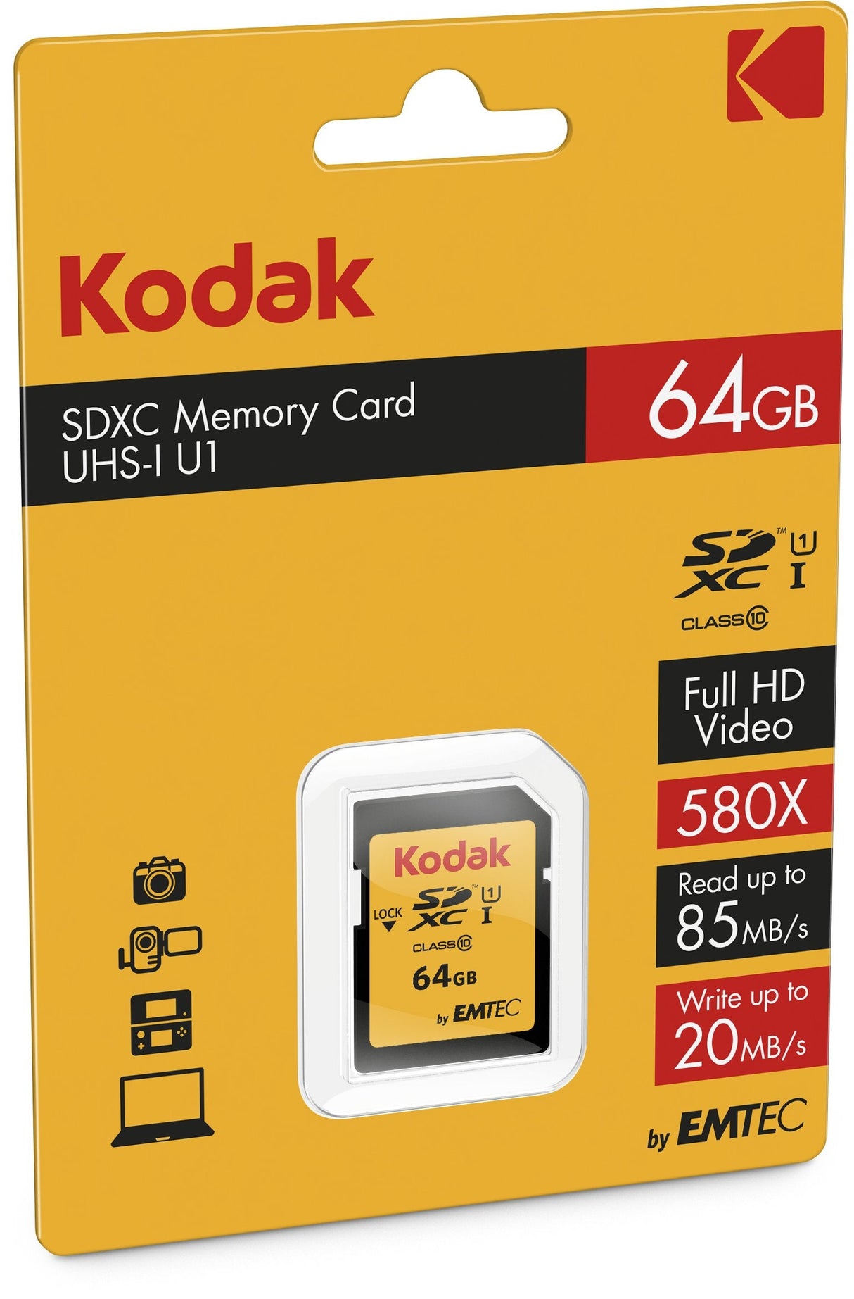 EAN 3126170143273 - Emtec EKMSD64GXC10K memoria flash 64 GB SDXC UHS-I Clase 10 imagen 2