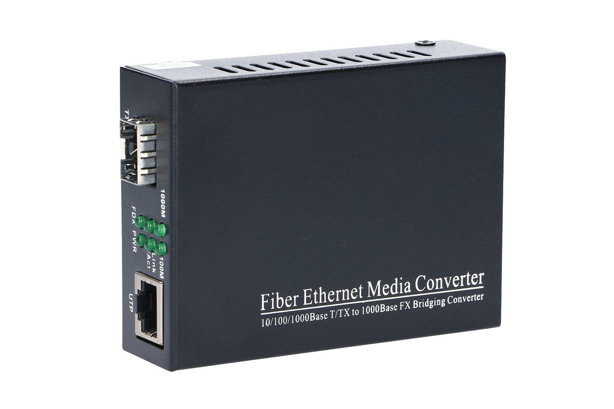 Extralink Sedir Fiber Ethernet Media Converter 1x Sfp 1gb 1x Rj45 1gb - Mc220 - Converter - Glasfaser (Lwl) Convertidor De Medio Interno 1000 Mbit/S 1 Nm Negro