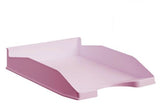 Archivo 2000 Bandeja Ecogreen Apilable 3 Posiciones 345x255x60mm Reciclado Rosa Pastel
