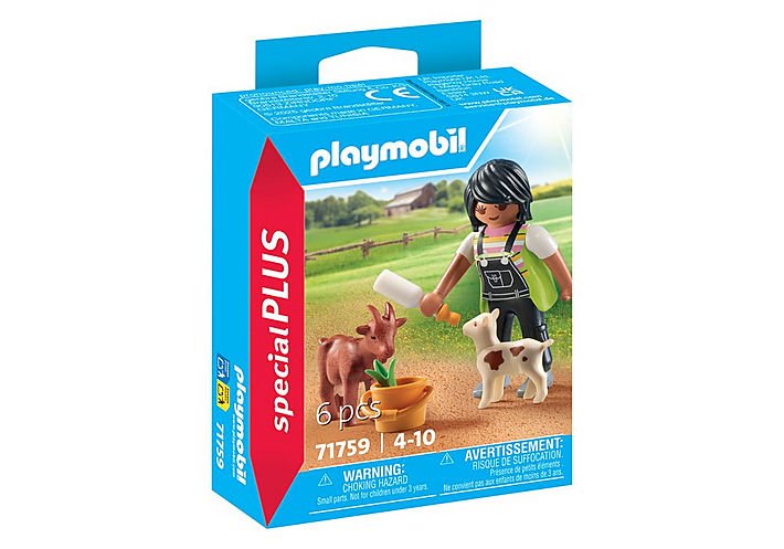Playmobil Mujer Con Cabras 71759