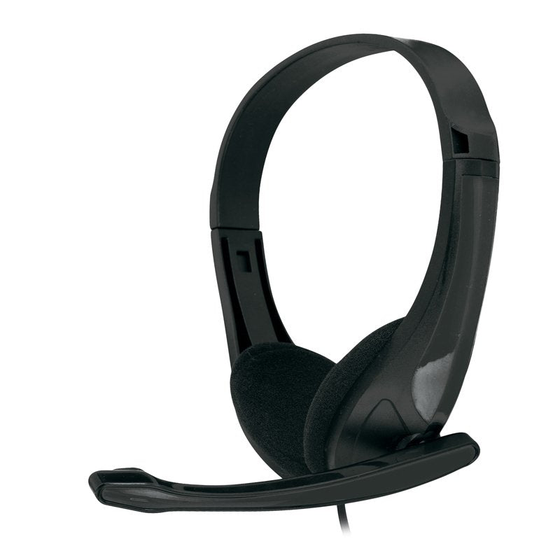 Omega Freestyle Casco + Mic Pc Fh4088 Negro