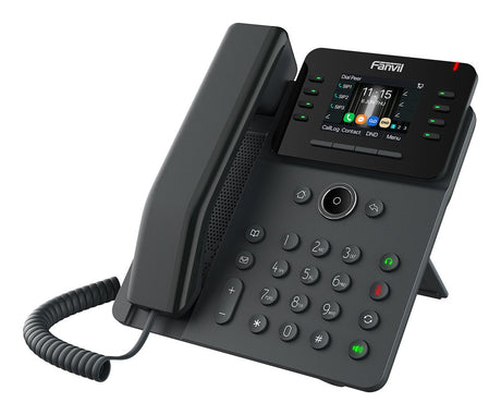 EAN 6937295605211 - Fanvil V62W teléfono IP Negro 12 líneas LCD imagen 2