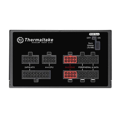 EAN 0841163002551 - Thermaltake Toughpower Grand RGB 650W Gold (RGB Sync Edition) unidad de fuente de alimentación 24-pin ATX imagen 6