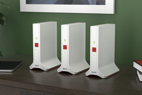 EAN 4023125031076 - Mesh Set 4200 Doble banda (2,4 GHz / 5 GHz) Wi-Fi 6E (802.11ax) Rojo, Blanco 2x2/4x4 imagen 3