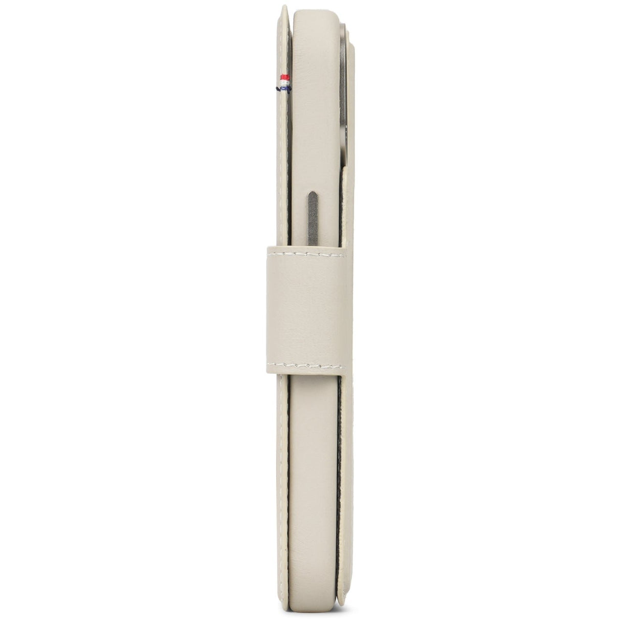 EAN 8720593010423 - Decoded D24IPO15DW5CY funda para teléfono móvil 15,5 cm (6.1") Funda cartera Beige imagen 4