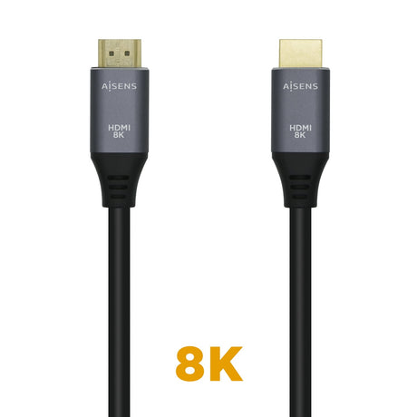 EAN 8436574704617 - AISENS A150-0425 cable HDMI 0,5 m HDMI tipo A (Estándar) Negro, Gris imagen 2