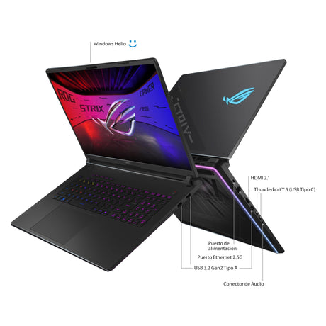 EAN 4711636001991 - ASUS ROG Strix SCAR 18 G835LW-SA017W 45,7 cm (18") DDR5-SDRAM 4 TB NVIDIA GeForce RTX 5080 Wi-Fi 7 (802.1 imagen 4