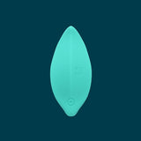 Romp - Wave Vibrador Estimulador De Clítoris Forma Ergonómica Verde Agua
