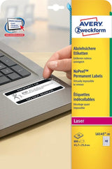 Avery Zweckform L6145-20 Etiqueta Autoadhesiva Blanco Rectángulo Redondeado Permanente 800 Pieza(S)