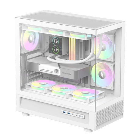 EAN 6931858712125 - GameMax NEX C51 WH carcasa de ordenador Blanco imagen 6