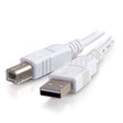 EAN 0757120815624 - C2G 3m USB 2.0 A/B Cable cable USB USB A USB B Blanco imagen 1