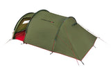 High Peak Carpa Túnel Falcon 4 Verde/Rojo  Con Tija Para Equipaje 10327