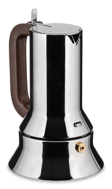 Alessi 9090/3 Espressomaschine 3.Tassen Para Induktion Edelstahl