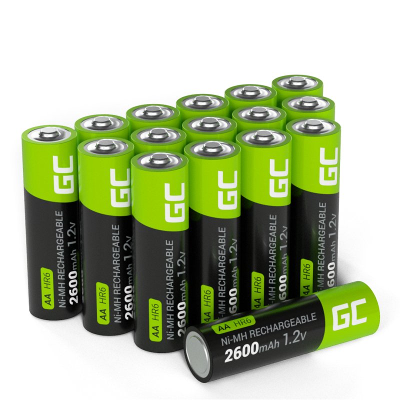 Green Cell 4x Aa Hr6 2600mah Battery