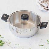 Cacerola Monix Elite M240318 Ø18cm Aluminio Fundido Apta Para Inducción