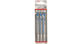 Bosch Professional Hoja De Sierra De Calar T 321 Bf Speed ??Para Metal, 132mm 5 Piezas 2608636707